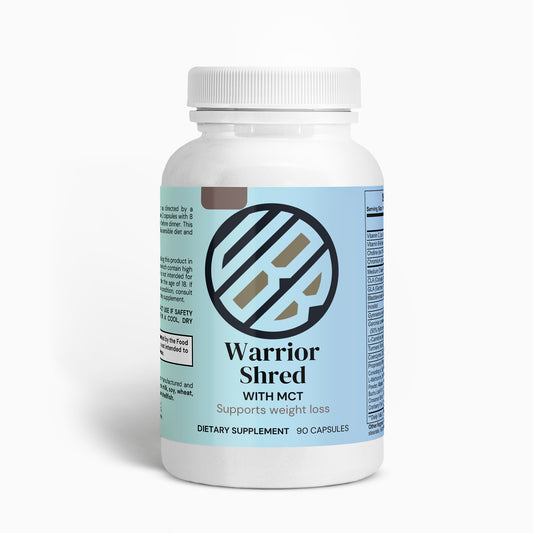 Warrior Shred Fat Burner with MCT